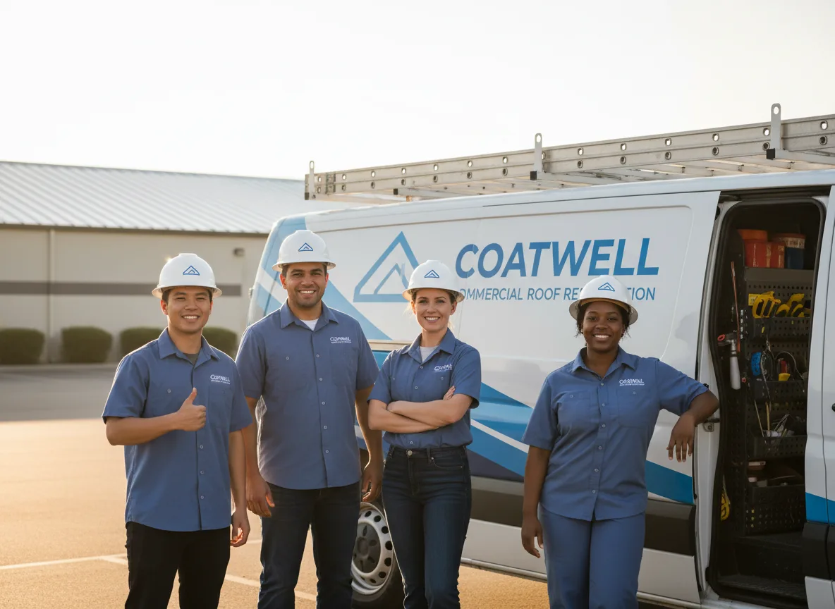Commercial roof coating company in Swampscott, MA